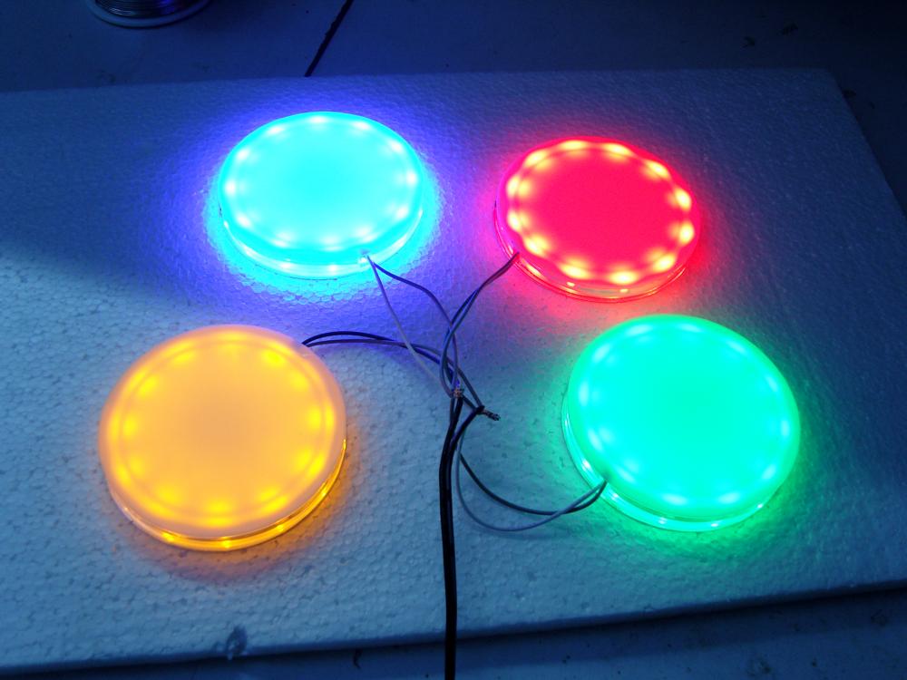 海博测评光电的SMD LED用于品牌广告商的啤酒杯垫
